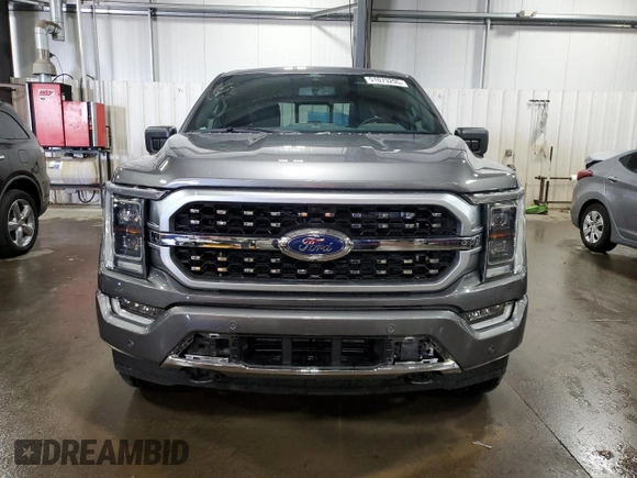 2021 Ford F-150 XL with VIN 1FTFW1ED2MFB67294, listed as a Copart auction lot 51073295 with 54,606 mi miles and Salvage Title. Bid and sale history available at carsss.com. Image 5.