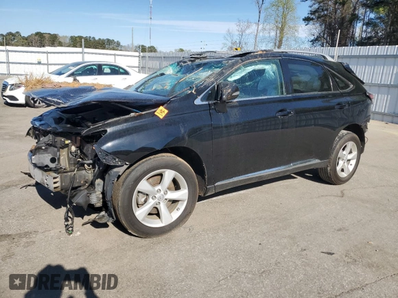 2012 Lexus RX 350 with VIN 2T2BK1BA0CC150050, listed as a Copart auction lot 50381435 with 131,493 mi miles and Salvage Title. Bid and sale history available at carsss.com. Image 1.