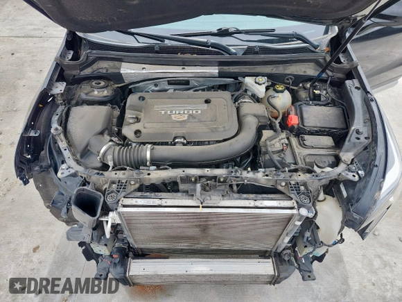 2020 Cadillac XT4 FWD Premium Luxury with VIN 1GYFZCR40LF073517, listed as a Copart auction lot 60121635 with 79,450 mi miles and Salvage title. Bid and sale history available at DreamBid. Image 12.