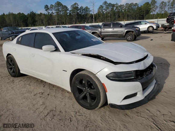 2016 Dodge Charger Road/Track with VIN 2C3CDXCT7GH222481, listed as a Copart auction lot 46252925 with 96,346 mi miles and Clean Title. Bid and sale history available at carsss.com. Image 4.