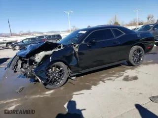 2021 Dodge Challenger GT with VIN 2C3CDZKG2MH668176, listed as a Copart auction lot 47033275 with 15,989 mi miles and Salvage Title. Bid and sale history available at carsss.com. Image 1.
