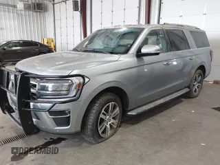 2022 Ford Expedition Max Limited with VIN 1FMJK2AT7NEA30105, listed as a IAAI auction lot 42583276 with 84,334 mi miles and . Bid and sale history available at DreamBid. Image 17.