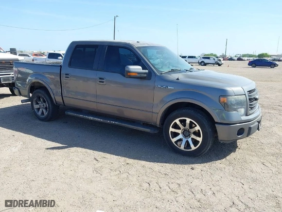 2013 Ford F-150 XL with VIN 1FTFW1CF5DKE02203, listed as a IAAI auction lot 41804409 with 340,100 mi miles. Bid and sale history available at carsss.com. Image 1.