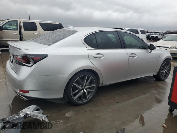 2016 Lexus GS 350 with VIN JTHBZ1BL0GA001227, listed as a Copart auction lot 44695455 with 98,247 mi miles and Salvage Title. Bid and sale history available at carsss.com. Image 3.