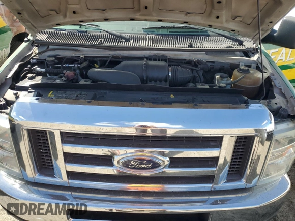 2012 Ford Econoline Passenger XL with VIN 1FBNE3BL9CDA16618, listed as a Copart auction lot 51861155 with 223,710 mi miles and Clean title. Bid and sale history available at DreamBid. Image 12.