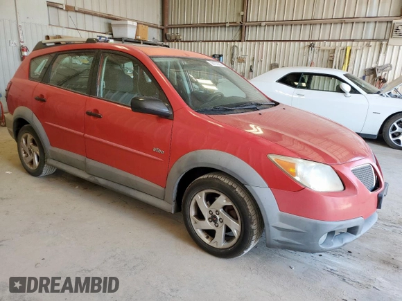 2006 Pontiac Vibe z VIN 5Y2SL65856Z420360, wystawiony jako Copart lot #58152285 z przebiegiem 108 031 mil mil oraz Czysty tytuł • Clean title. Historia ofert i sprzedaży dostępna na DreamBid. Obrazek 4.