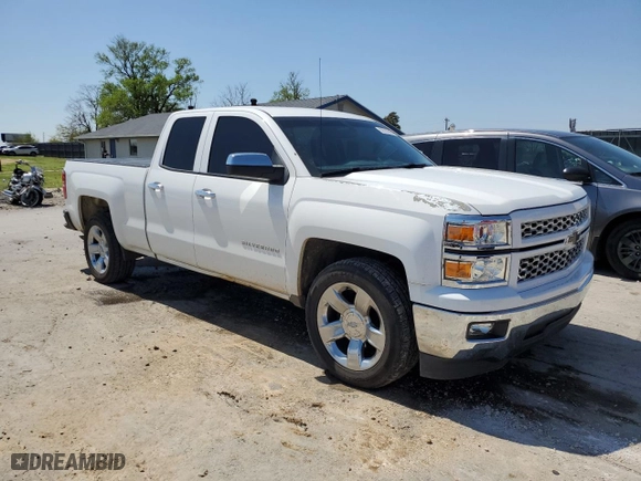 2015 Chevrolet Silverado 1500 LS with VIN 1GCRCPEC3FZ368977, listed as a Copart auction lot 52101665 with 236,655 mi miles and Salvage Title. Bid and sale history available at carsss.com. Image 4.