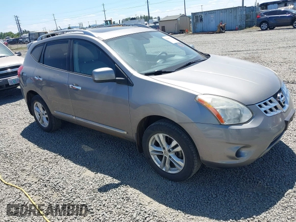 2012 Nissan Rogue S with VIN JN8AS5MVXCW710188, listed as a IAAI auction lot 42649370 with 104,227 mi miles and . Bid and sale history available at DreamBid. Image 1.