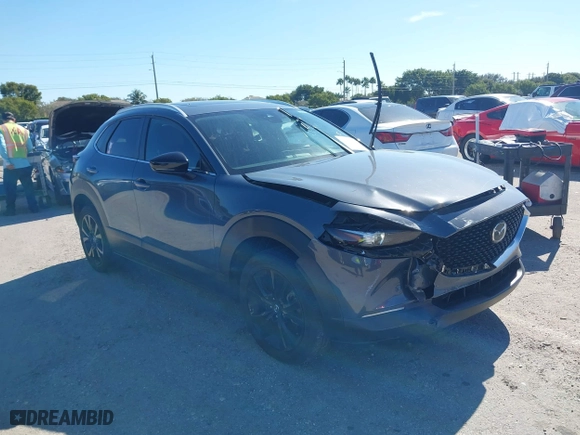2022 Mazda CX-30 2.5 S Preferred Package with VIN 3MVDMBCL4NM416546, listed as a IAAI auction lot 41429080 with 28,430 mi miles. Bid and sale history available at carsss.com. Image 1.