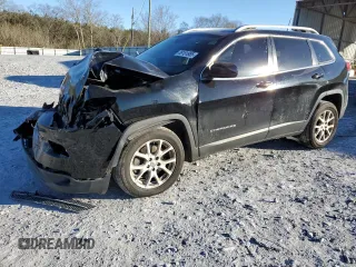 2018 Jeep Cherokee Latitude with VIN 1C4PJLCB6JD518425, listed as a Copart auction lot 89181885 with 120,346 mi miles and Salvage title. Bid and sale history available at DreamBid. Image 1.