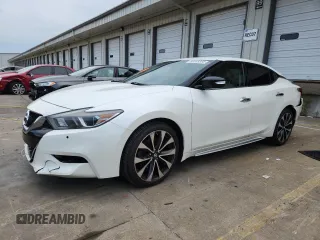 2016 Nissan Maxima S with VIN 1N4AA6AP1GC413155, listed as a Copart auction lot 56538885 with 197,659 mi miles and Salvage title. Bid and sale history available at DreamBid. Image 1.