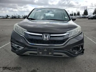 2015 Honda CR-V EX with VIN 2HKRM3H53FH553993, listed as a Copart auction lot 45606245 with 80,015 mi miles and Salvage Title. Bid and sale history available at carsss.com. Image 5.