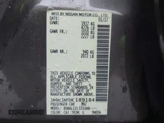 2017 Nissan Altima S z VIN 1N4AL3AP1HC189184, wystawiony jako IAAI lot #42073216 z przebiegiem 136 633 mil mil oraz . Historia ofert i sprzedaży dostępna na DreamBid. Obrazek 9.