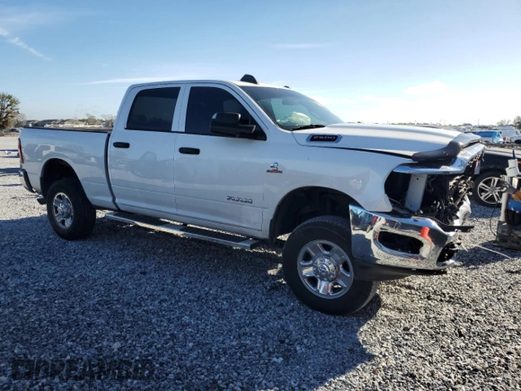 2022 Ram 2500 Tradesman with VIN 3C6UR5CL3NG176111, listed as a Copart auction lot 49666355 with 73,822 mi miles and Salvage Title. Bid and sale history available at carsss.com. Image 4.