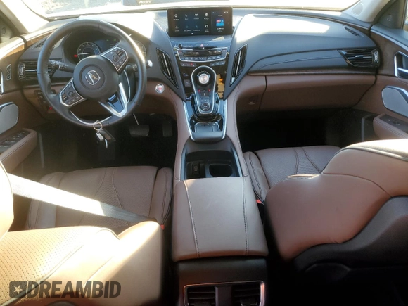 2021 Acura RDX w/Advance Package with VIN 5J8TC2H70ML034463, listed as a Copart auction lot 78355943 with 24,744 mi miles. Bid and sale history available at carsss.com. Image 8.
