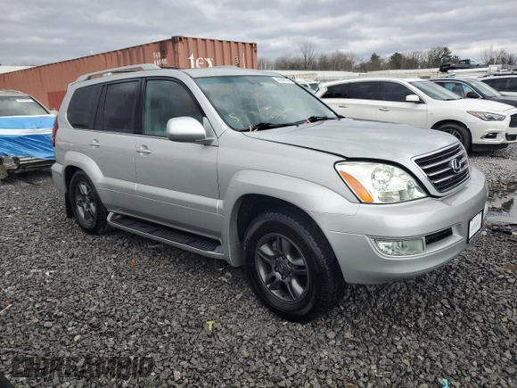 2004 Lexus GX 470 with VIN JTJBT20X140051521, listed as a Copart auction lot 46946505 with 185,462 mi miles and Clean Title. Bid and sale history available at DreamBid. Image 4.