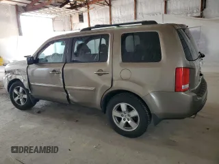 2011 Honda Pilot EX-L with VIN 5FNYF4H55BB010648, listed as a Copart auction lot 51094675 with 213,392 mi miles and Salvage Title. Bid and sale history available at DreamBid. Image 2.