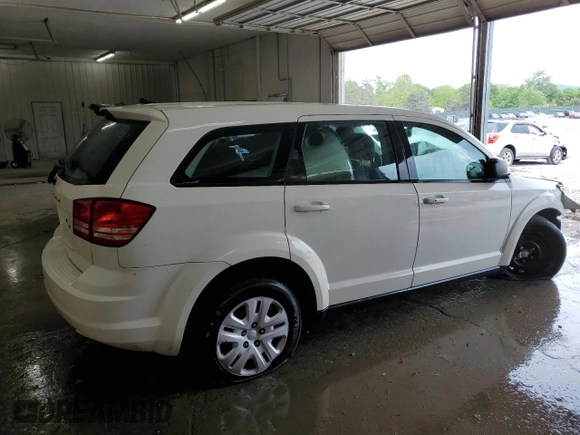 2015 Dodge Journey SE z VIN 3C4PDCAB0FT720639, wystawiony jako Copart lot #55200395 z przebiegiem 105 640 mil mil oraz Szkoda całkowita • Salvage title. Historia ofert i sprzedaży dostępna na DreamBid. Obrazek 3.