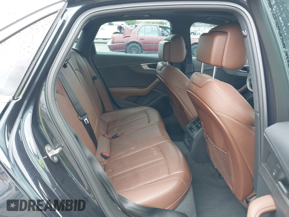 2018 Audi A4 Prestige z VIN WAUFNAF45JA019132, wystawiony jako IAAI lot #42239810 z przebiegiem 63 002 mil mil oraz . Historia ofert i sprzedaży dostępna na DreamBid. Obrazek 8.