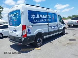 2023 Ford Transit Cargo with VIN 1FTBR1C82PKA26720, listed as a IAAI auction lot 39437379 with Not provided miles and . Bid and sale history available at DreamBid. Image 4.