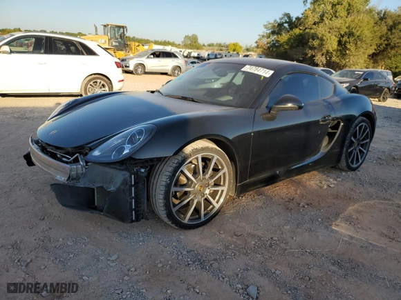 2016 Porsche 718 Cayman with VIN WP0AA2A85GK171875, listed as a Copart auction lot 74784714 with NaN miles and Salvage Title. Bid and sale history available at carsss.com. Image 1.