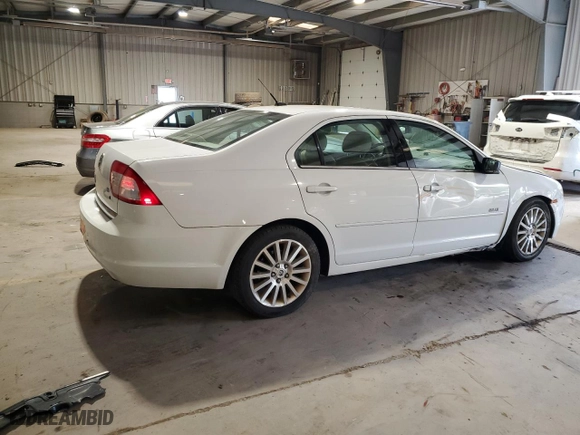 2007 Mercury Milan Premier with VIN 3MEHM08127R670551, listed as a Copart auction lot 71887554 with 129,513 mi miles and Salvage Title. Bid and sale history available at carsss.com. Image 3.