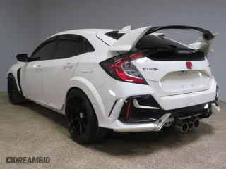 2021 Honda Civic Type R Touring with VIN SHHFK8G7XMU202386, listed as a Copart auction lot 74285874 with 27,902 mi miles and Salvage Title. Bid and sale history available at carsss.com. Image 4.