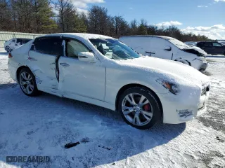 2013 Infiniti M37 with VIN JN1BY1AR9DM603034, listed as a Copart auction lot 88311885 with 0 mi miles and Non Repairable. Bid and sale history available at carsss.com. Image 4.
