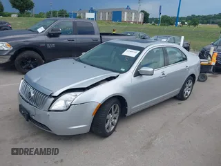 2010 Mercury Milan Premier with VIN 3MEHM0JA3AR629265, listed as a IAAI auction lot 42589710 with 105,198 mi miles and . Bid and sale history available at DreamBid. Image 2.