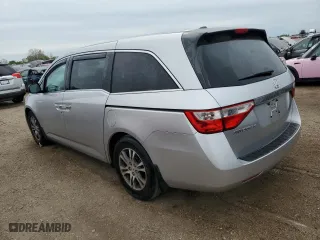 2011 Honda Odyssey EX-L with VIN 5FNRL5H63BB044583, listed as a Copart auction lot 72605274 with 203,862 mi miles and Salvage Title. Bid and sale history available at carsss.com. Image 2.