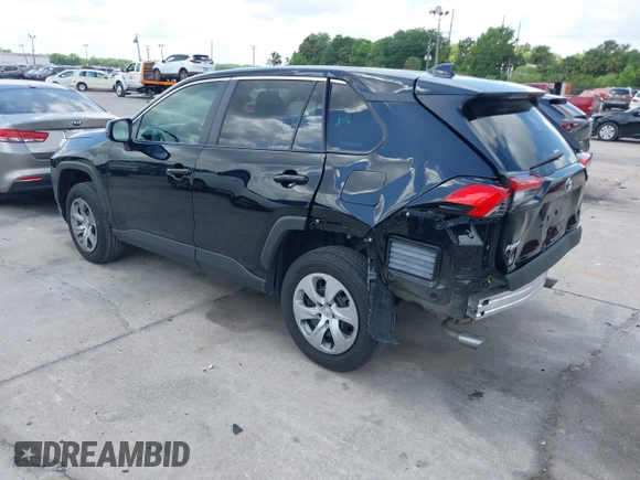 2024 Toyota RAV4 LE with VIN 2T3H1RFVXRW326047, listed as a IAAI auction lot 41935370 with 24,529 mi miles. Bid and sale history available at carsss.com. Image 3.