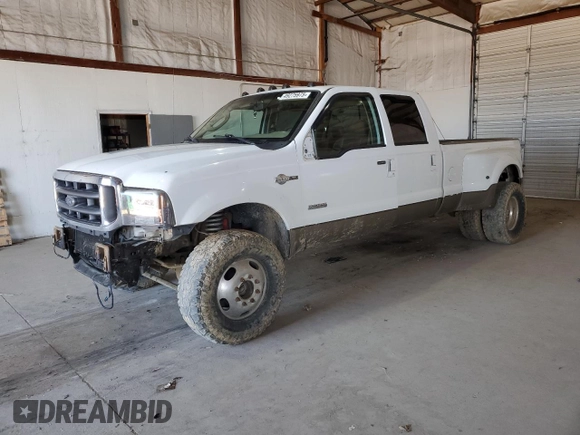 2006 Ford F-350 XL with VIN 1FTWW33P66EA97347, listed as a Copart auction lot 54573915 with 286,058 mi miles and Salvage Title. Bid and sale history available at DreamBid. Image 1.