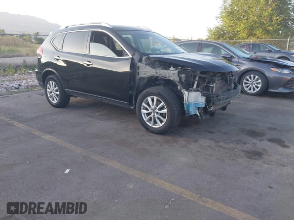 2017 Nissan Rogue SV with VIN KNMAT2MV4HP583222, listed as a IAAI auction lot 42464387 with 144,754 mi miles and . Bid and sale history available at DreamBid. Image 1.