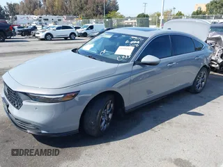 2024 Honda Accord EX-L with VIN 1HGCY2F63RA022208, listed as a IAAI auction lot 41990361 with 56,296 mi miles and . Bid and sale history available at DreamBid. Image 2.