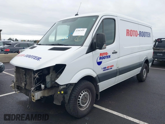 2016 Mercedes-Benz Sprinter with VIN WD3PE7DD1GP257850, listed as a IAAI auction lot 41587919 with 122,306 mi miles and . Bid and sale history available at carsss.com. Image 20.