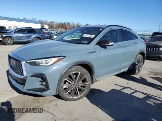 2022 Infiniti QX55 Essential with VIN 3PCAJ5K38NF115069, listed as a Copart auction lot 87831335 with 30,940 mi miles and Salvage Title. Bid and sale history available at DreamBid. Image 1.