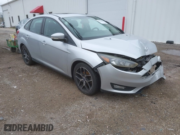 2017 Ford Focus SEL with VIN 1FADP3H20HL209209, listed as a IAAI auction lot 41921883 with 155,611 mi miles. Bid and sale history available at carsss.com. Image 1.