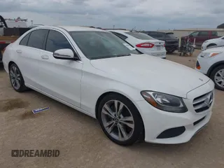 2017 Mercedes-Benz C 300 with VIN 55SWF4JB8HU217680, listed as a IAAI auction lot 42049847 with 123,701 mi miles and . Bid and sale history available at carsss.com. Image 1.