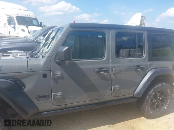 2020 Jeep Wrangler Unlimited Sport S с VIN 1C4HJXDG4LW325199, выставлен на аукционе IAAI как лот 42562063 с пробегом 18 350 миль миль и . История ставок и продаж доступна на DreamBid. Изображение 15.