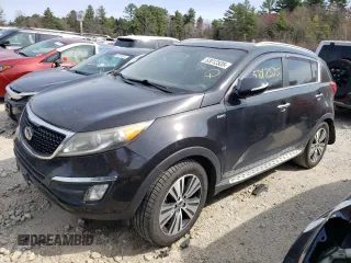 2014 Kia Sportage EX z VIN KNDPCCAC6E7633312, wystawiony jako Copart lot #53012535 z przebiegiem 85 895 mil mil oraz Czysty tytuł • Clean title. Historia ofert i sprzedaży dostępna na DreamBid. Obrazek 1.