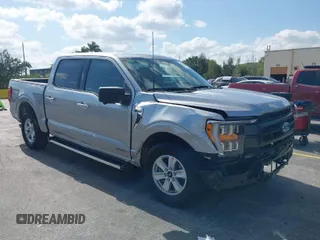 2024 Ford F-150 XLT with VIN 1FTFW3LD0RFA89460, listed as a IAAI auction lot 42073504 with 14,636 mi miles. Bid and sale history available at carsss.com. Image 1.