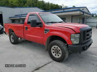2010 Ford F-250 XL with VIN 1FTNF2B58AEA35902, listed as a Copart auction lot 66661294 with 134,687 mi miles and Salvage title. Bid and sale history available at DreamBid. Image 4.
