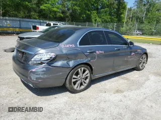 2017 Mercedes-Benz C C 300 with VIN WDDWF4JB1HR292660, listed as a Copart auction lot 52553005 with 110,942 mi miles and Salvage Title. Bid and sale history available at carsss.com. Image 3.