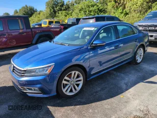 2017 Volkswagen Passat V6 SEL Premium with VIN 1VWCM7A36HC028962, listed as a Copart auction lot 75175284 with 98,226 mi miles and Salvage Title. Bid and sale history available at carsss.com. Image 1.