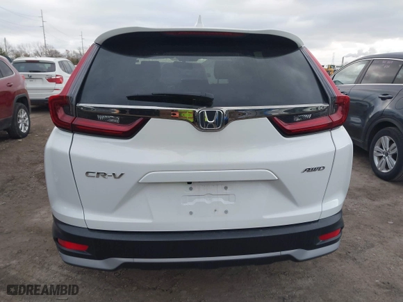 2022 Honda CR-V EX-L with VIN 2HKRW2H84NH634644, listed as a IAAI auction lot 41628495 with 32,186 mi miles. Bid and sale history available at carsss.com. Image 17.