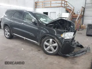 2013 Dodge Durango Citadel with VIN 1C4SDJET9DC616533, listed as a IAAI auction lot 41647070 with 235,692 mi miles and . Bid and sale history available at carsss.com. Image 1.