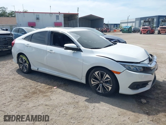 2018 Honda Civic EX-T z VIN 19XFC1F3XJE004123, wystawiony jako IAAI lot #42090933 z przebiegiem 81 228 mil mil oraz . Historia ofert i sprzedaży dostępna na DreamBid. Obrazek 1.