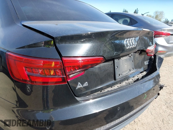 2017 Audi A4 Premium Plus with VIN WAUENAF42HN019863, listed as a IAAI auction lot 42046853 with 112,667 mi miles. Bid and sale history available at carsss.com. Image 19.