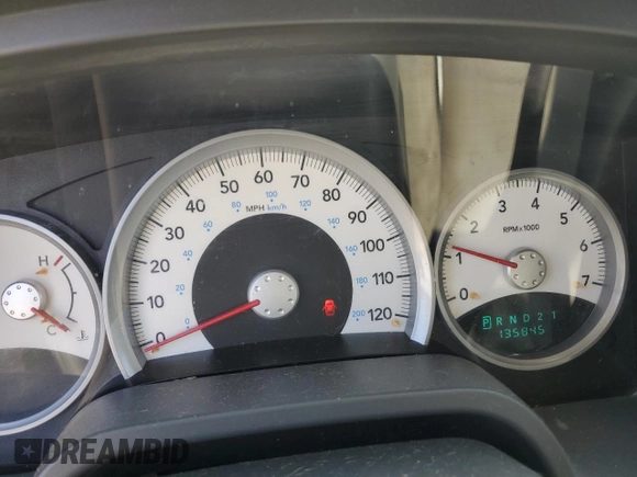 2006 Dodge Dakota SLT with VIN 1D7HW48N56S589686, listed as a Copart auction lot 49497045 with 135,845 mi miles and Salvage Title. Bid and sale history available at carsss.com. Image 9.