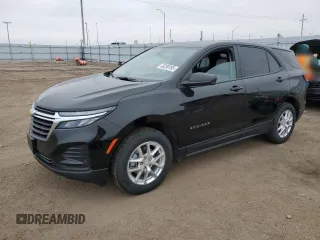 2022 Chevrolet Equinox LS with VIN 2GNAX5EV2N6118638, listed as a Copart auction lot 43259185 with 83,097 mi miles and Clean title. Bid and sale history available at DreamBid. Image 1.